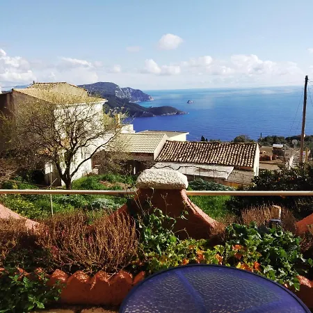 Traditional Panoramic Sea View House * Lákones