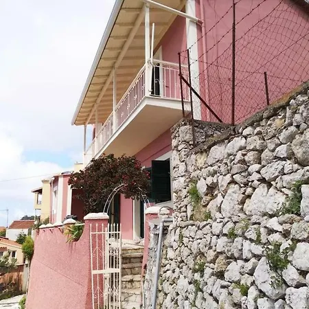 Traditional Panoramic Sea View House Apartment Lákones